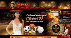 Desktop Screenshot of gilabet88.com