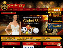 Tablet Screenshot of gilabet88.com